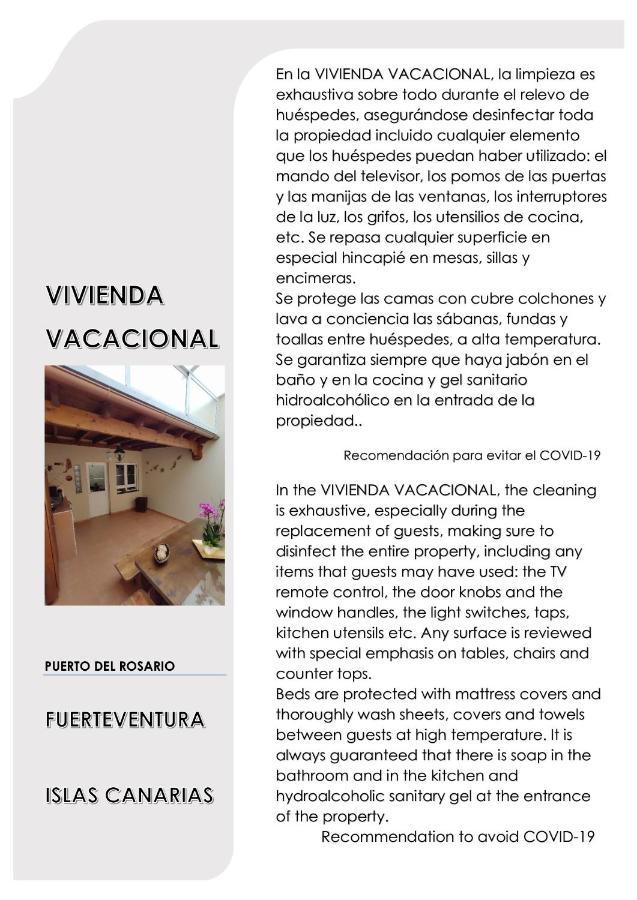 Vivienda Vacacional Puerto del Rosario  Dış mekan fotoğraf
